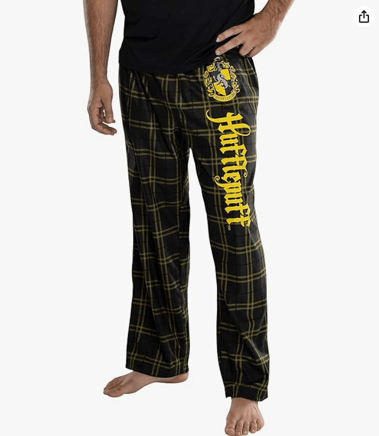 Lounge Pajama Pants - All 4 Houses Gryffindor, Ravenclaw, Slytherin, Hufflepuff