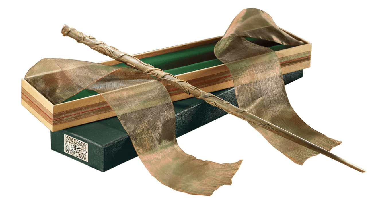 The Noble Collection Hermione Granger's Wand with Ollivanders Wand Box