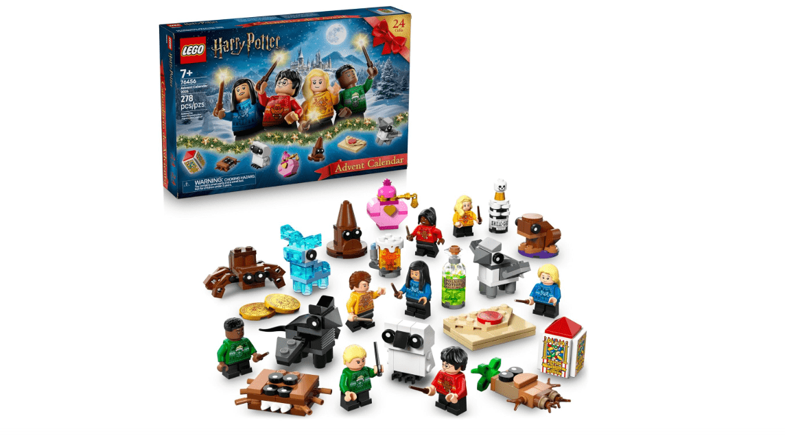 
LEGO Harry Potter Advent Calendar 2025 Kids Toy - Holiday Countdown for Boys & Girls, 7+ - 24 Buildable Surprises, Including Harry, Draco & Luna...
