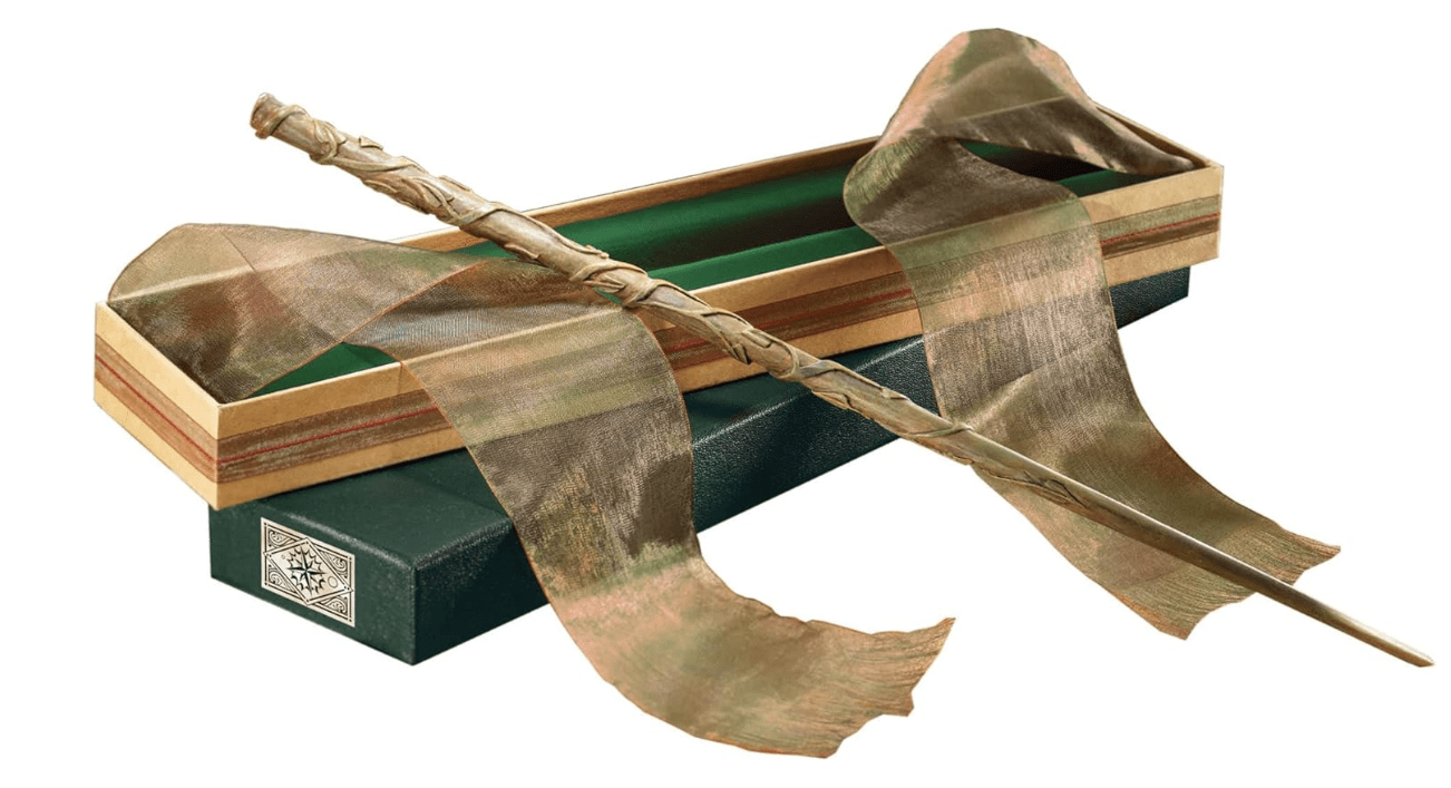  The Noble Collection Hermione Granger's Wand with Ollivanders Wand Box