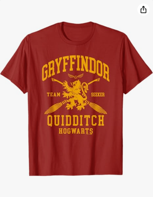 Harry Potter Gryffindor Quidditch Arch T-Shirt