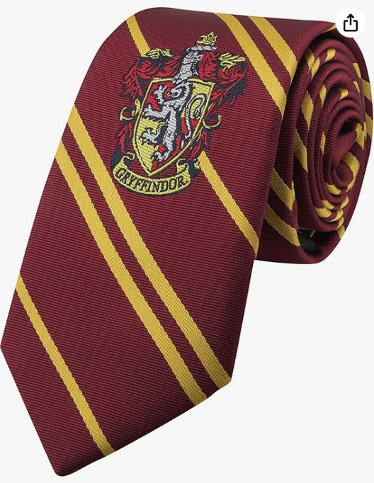 Cinereplicas Harry Potter - Necktie Woven Gryffindor/Hufflepuff/Ravenclaw/Slytherin - Kids - Official License