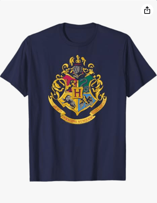 Harry Potter Hogwarts School Crest T-Shirt