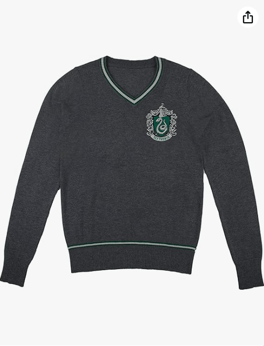 Cinereplicas Harry Potter - Hogwarts Sweater Gryffindor/Slytherin/Ravenclaw/Hufflepuff - XS/S/M/L/XL - Official License