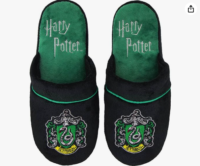 Cinereplicas Harry Potter - Deluxe Slippers Gryffindor/Hufflepuff/Slytherin/Ravenclaw- Official License