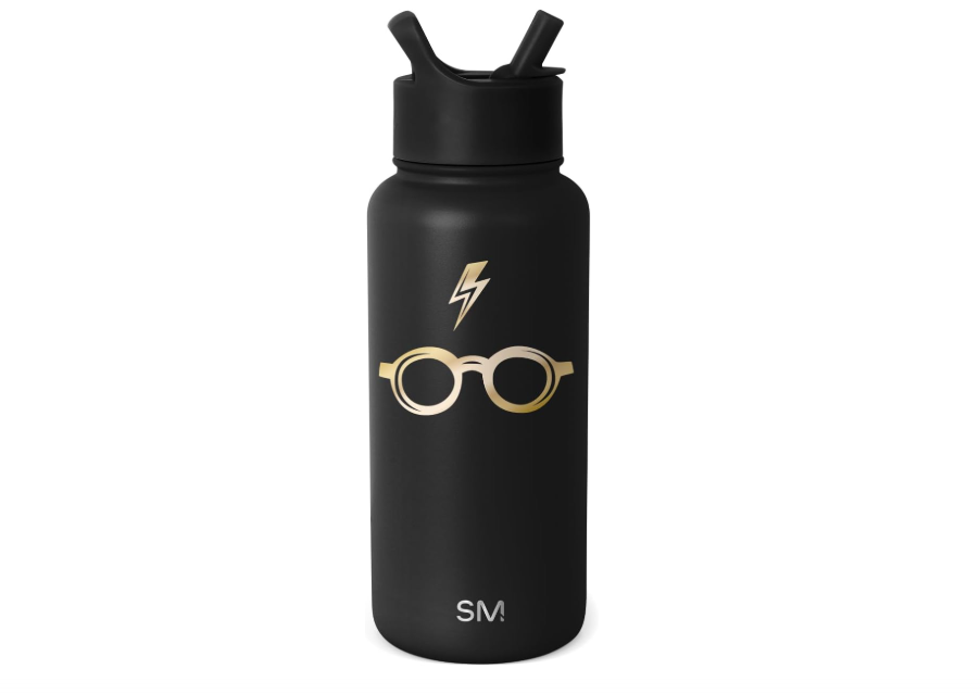 
Simple Modern Harry Potter Water Bottle with Straw Lid Insulated Stainless Steel Metal Thermos | Gifts for Women Men Reusable Leak Proof Flask | Summit...