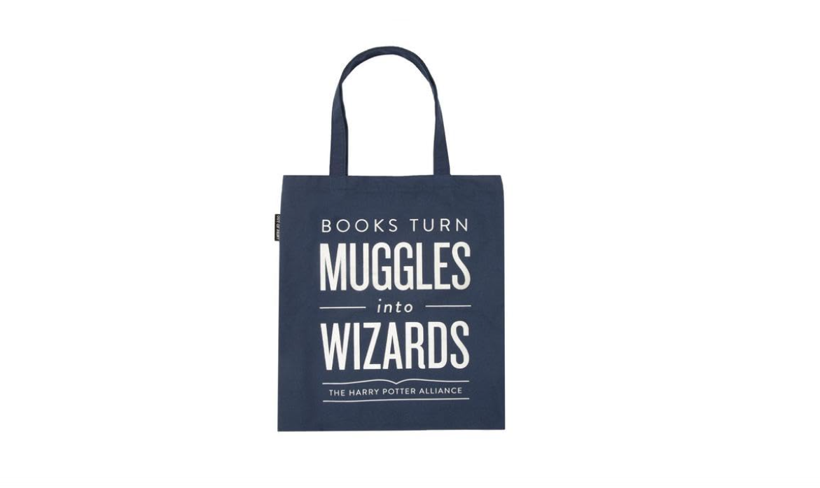 Books Turn Muggles Into Wizards Tote Bag