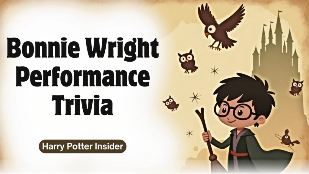 Bonnie Wright Performance Trivia