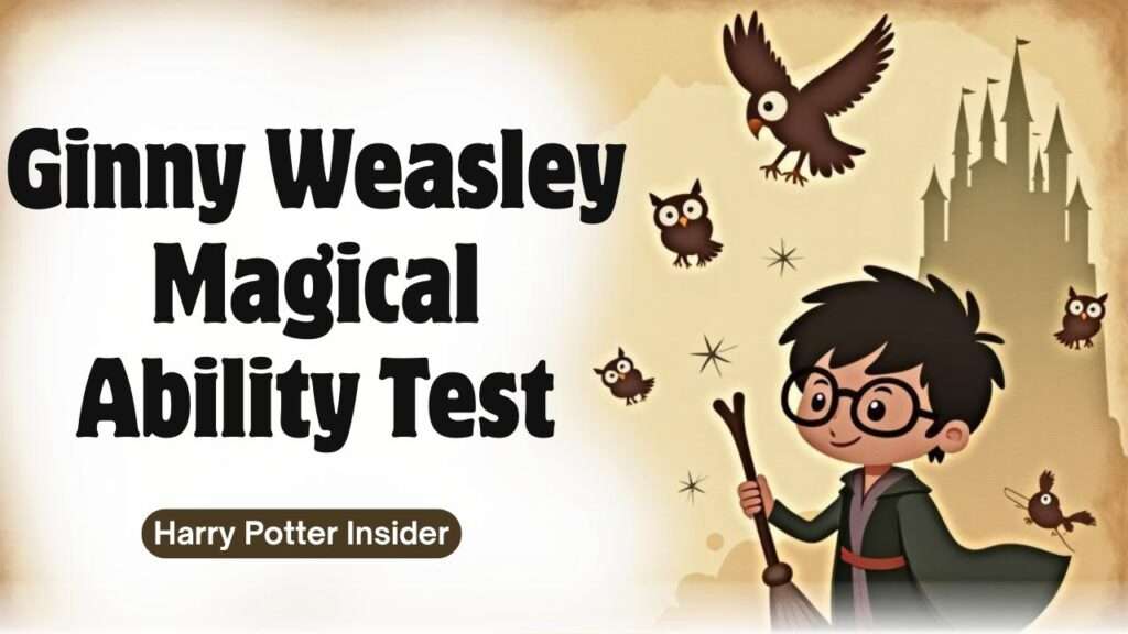 Ginny Weasley Magical Ability Test