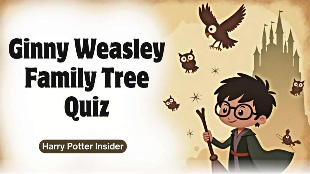 Ginny Weasley Family Tree Quiz