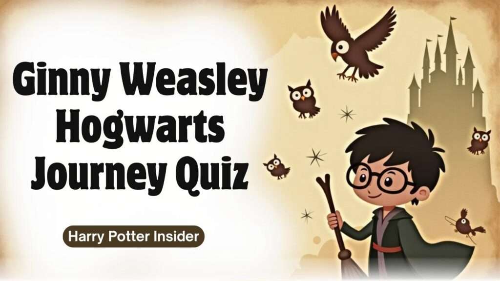 Ginny Weasley Hogwarts Journey Quiz