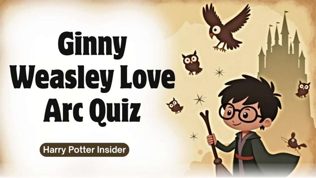 Ginny Weasley Love Arc Quiz