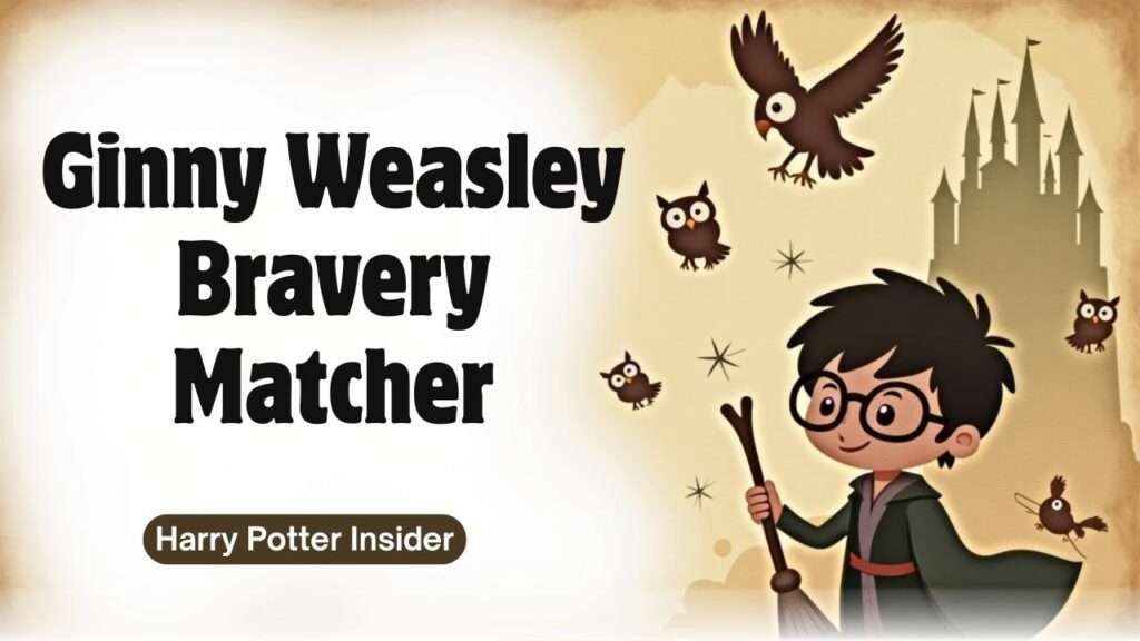 Ginny Weasley Bravery Matcher