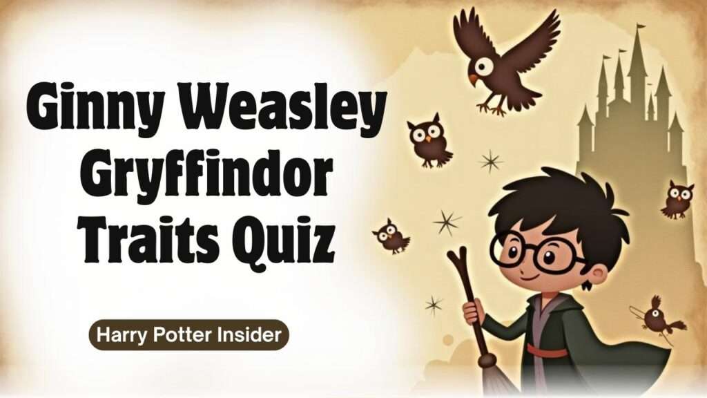 Ginny Weasley Gryffindor Traits Quiz