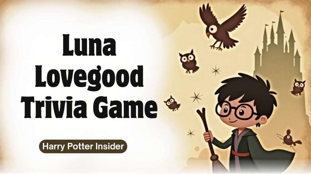 Luna Lovegood Trivia Game