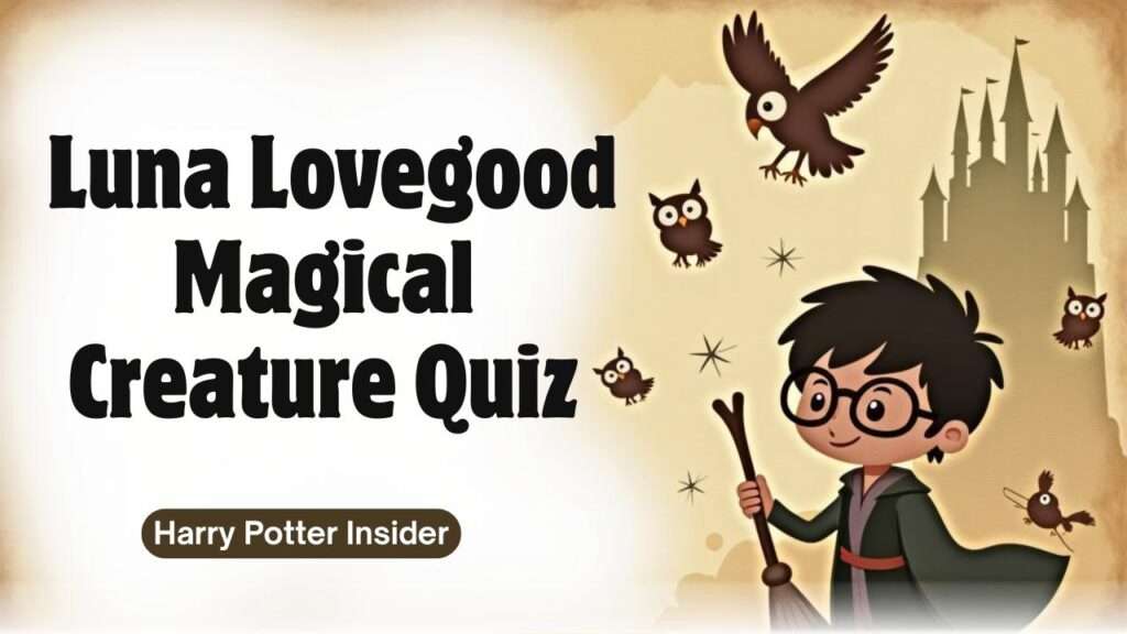 Luna Lovegood Magical Creature Quiz