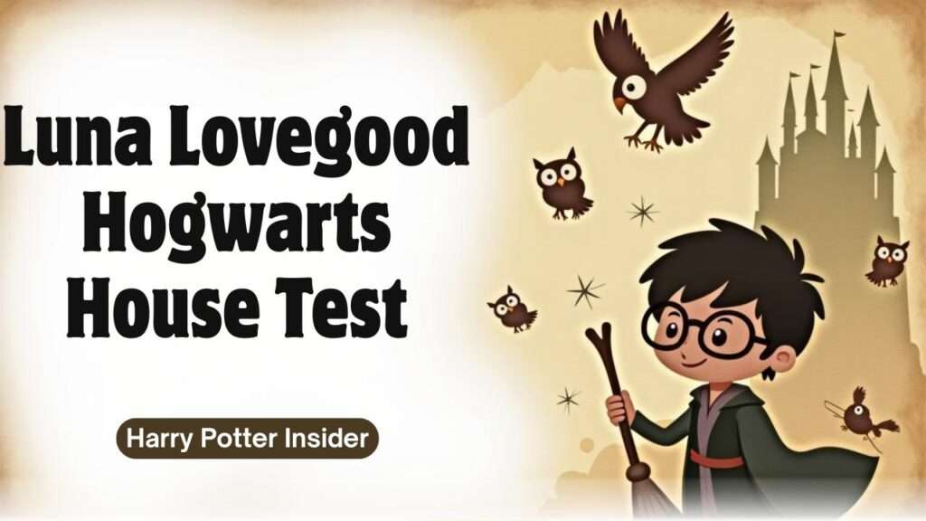 Luna Lovegood Hogwarts House Test