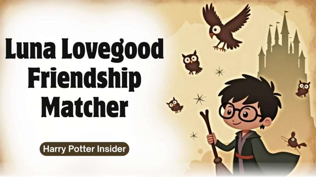 Luna Lovegood Friendship Matcher