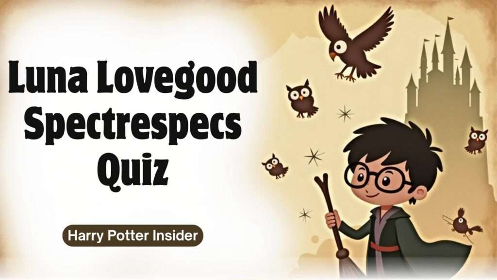 Luna Lovegood Spectrespecs Quiz