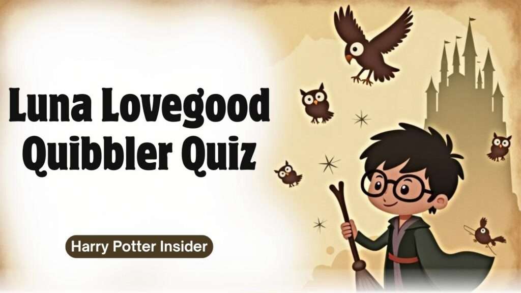 Luna Lovegood Quibbler Quiz