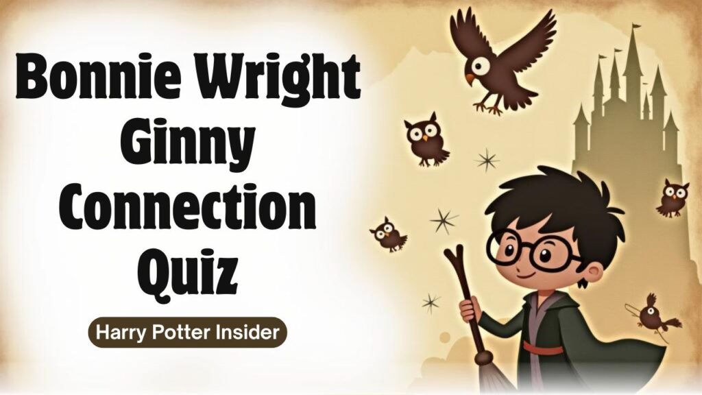 Bonnie Wright Ginny Connection Quiz