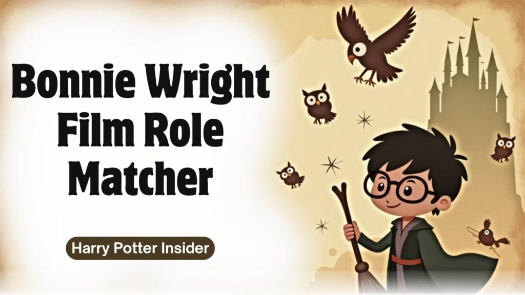 Bonnie Wright Film Role Matcher