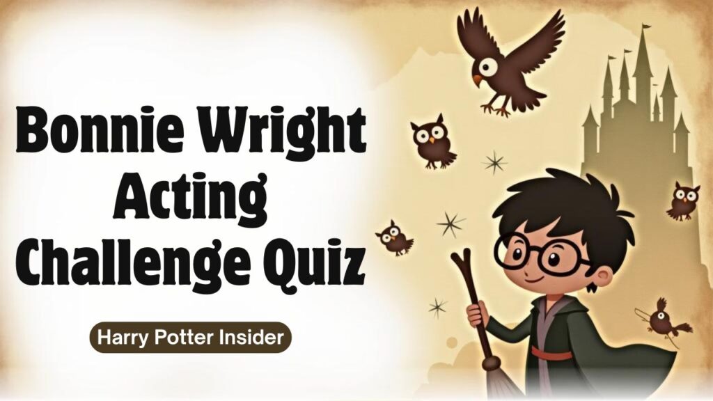 Bonnie Wright Acting Challenge Quiz