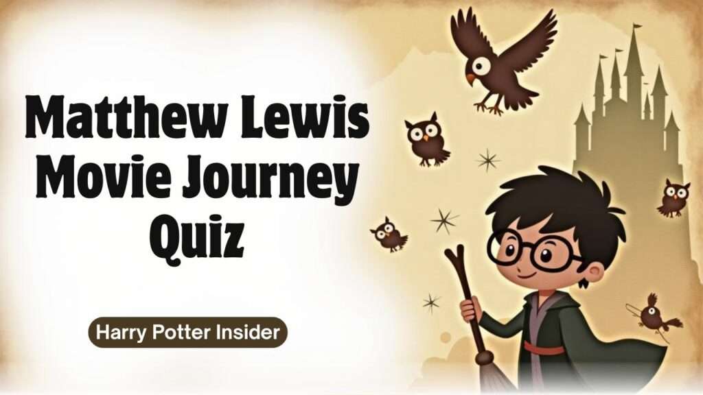 Matthew Lewis Movie Journey Quiz