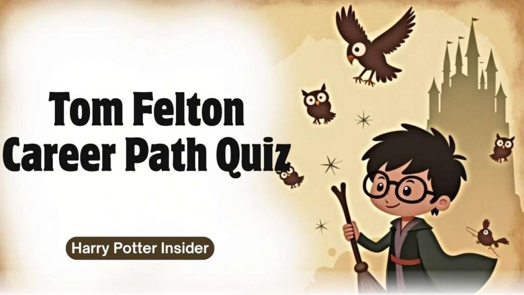 Tom Felton Career Path Quiz