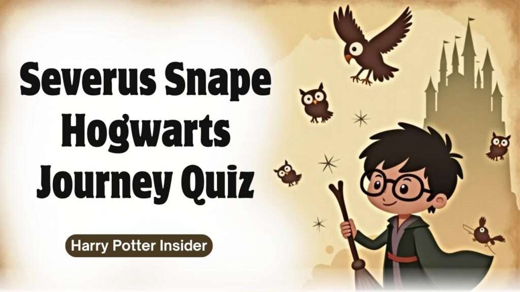 Severus Snape Hogwarts Journey Quiz