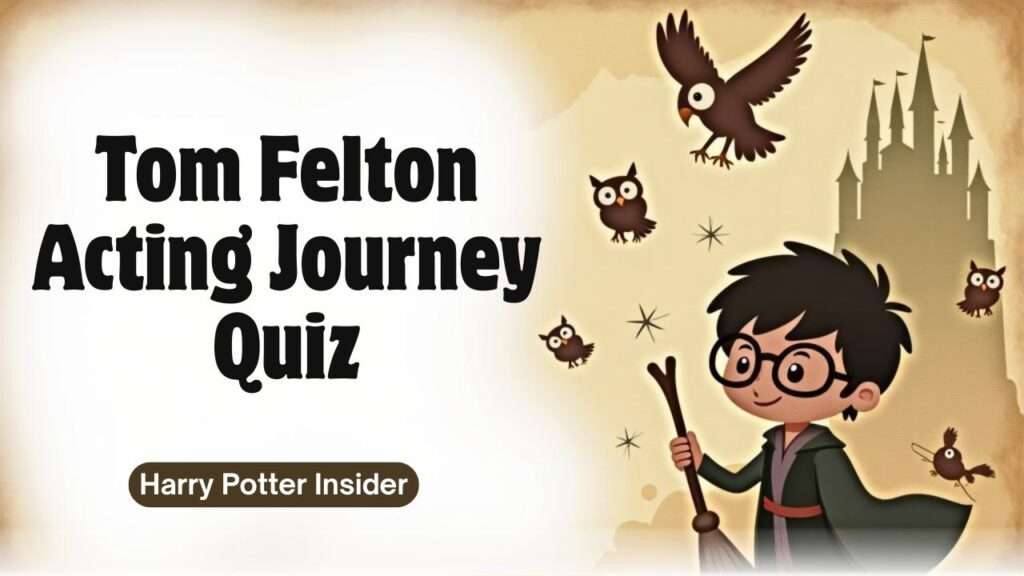 Tom Felton Acting Journey Quiz