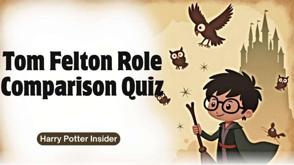 Tom Felton Role Comparison Quiz