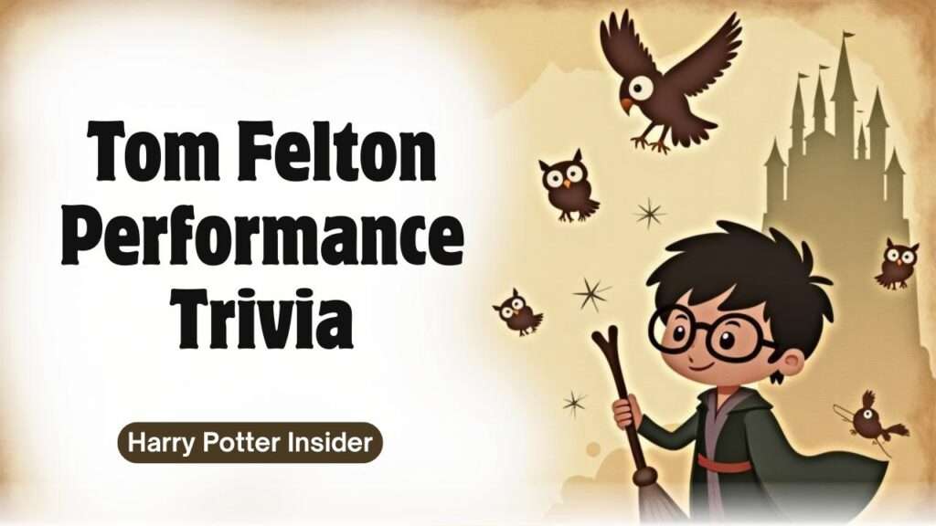 Tom Felton Performance Trivia