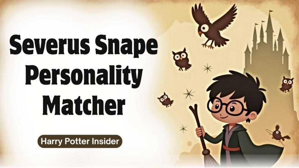 Severus Snape Personality Matcher