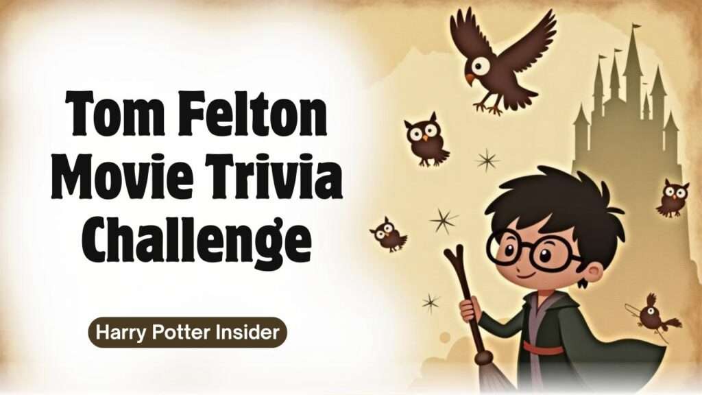 Tom Felton Movie Trivia Challenge