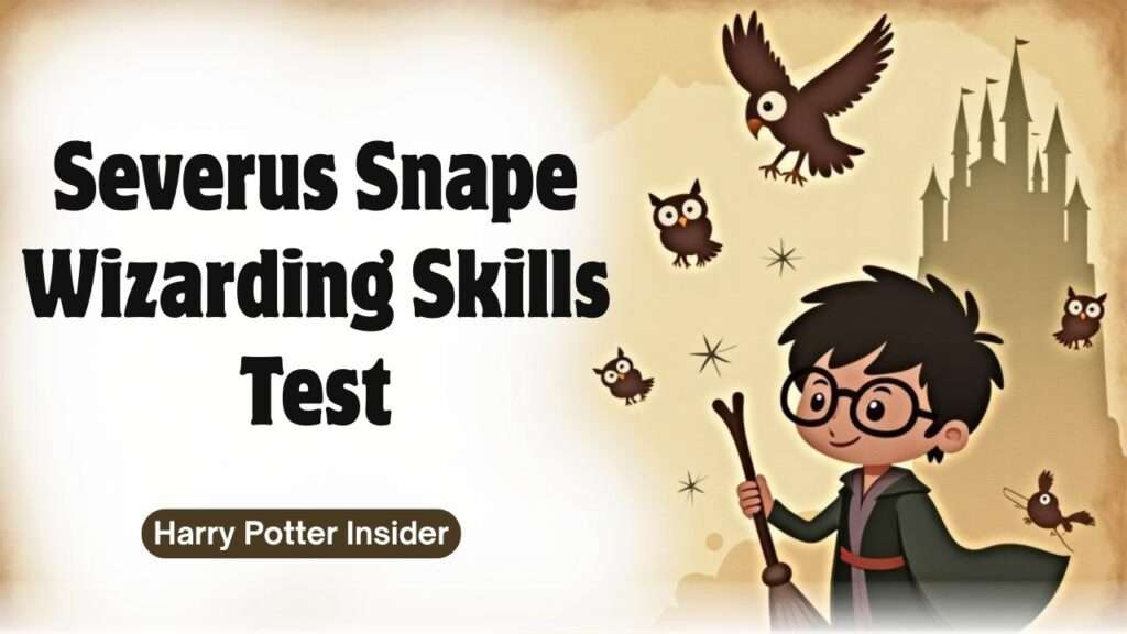 Severus Snape Wizarding Skills Test