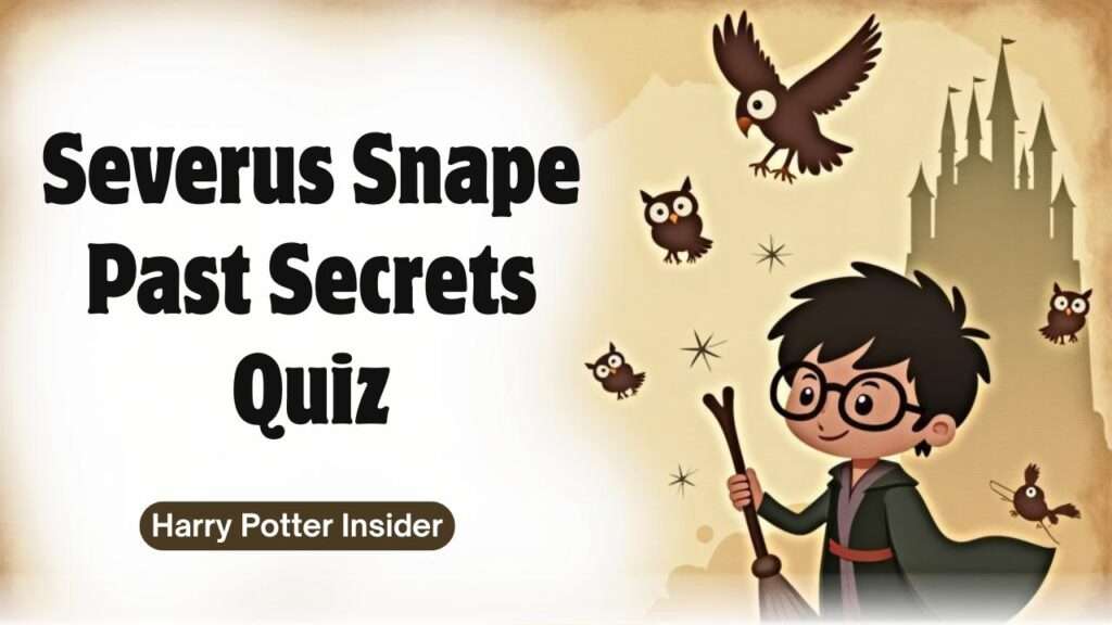 Severus Snape Past Secrets Quiz