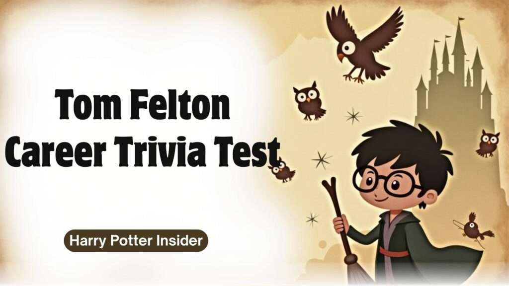 Tom Felton Career Trivia Test