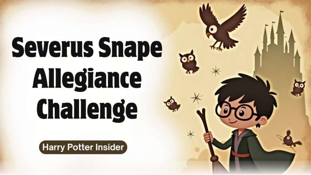 Severus Snape Allegiance Challenge