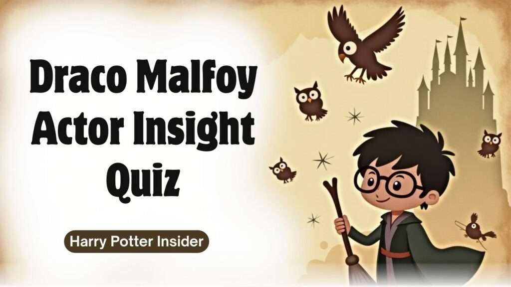 Draco Malfoy Actor Insight Quiz