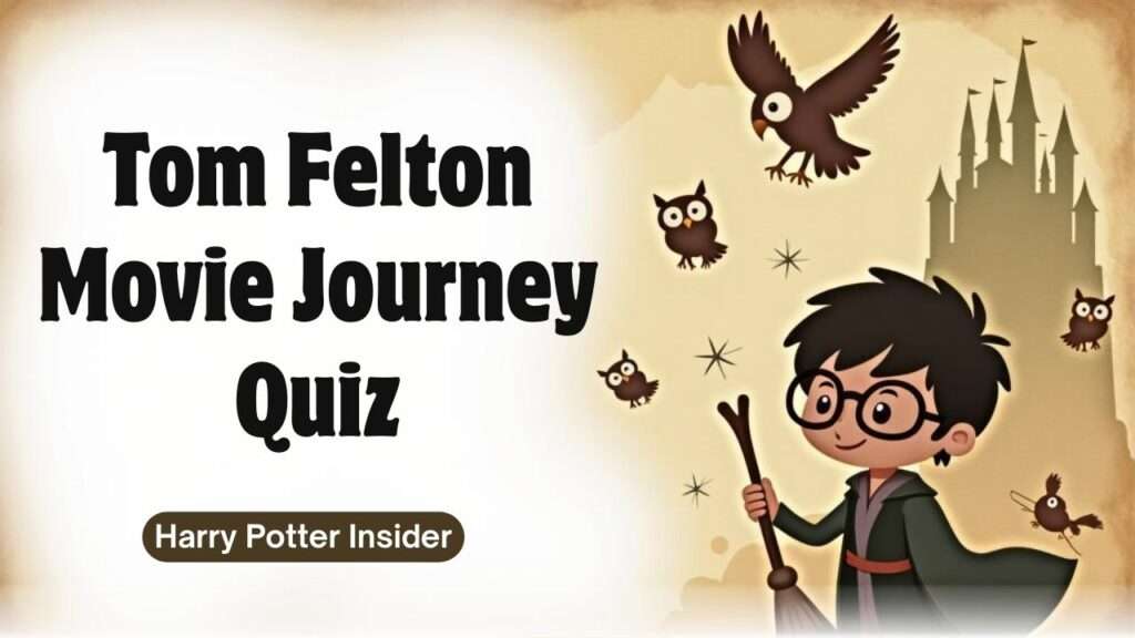 Tom Felton Movie Journey Quiz