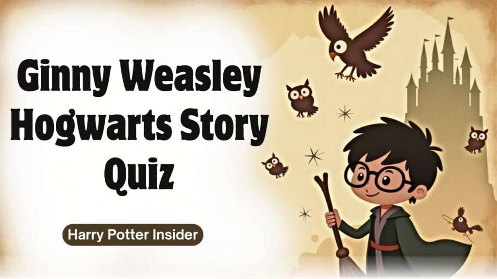 Ginny Weasley Hogwarts Story Quiz