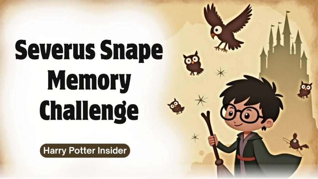 Severus Snape Memory Challenge