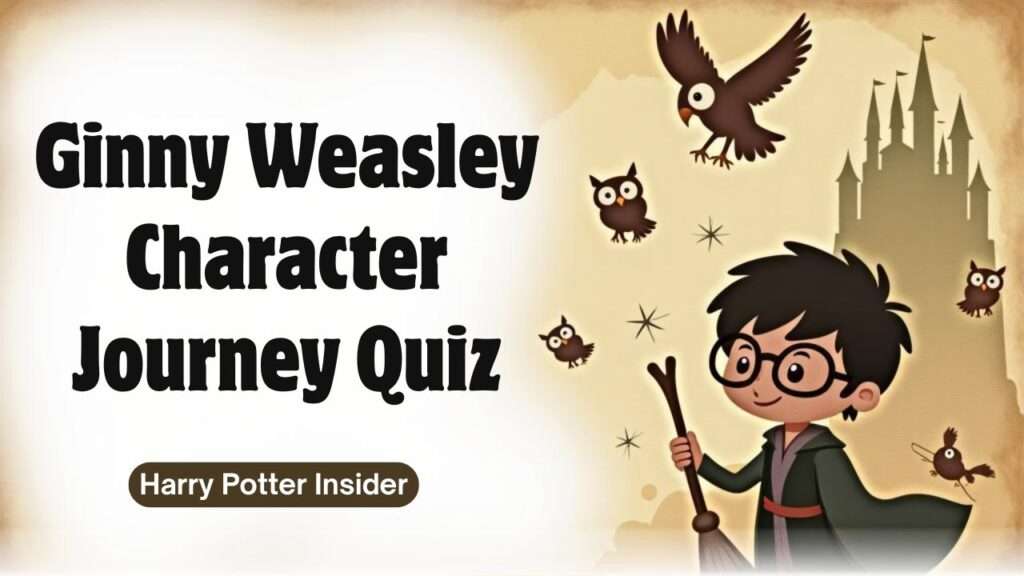 Ginny Weasley Character Journey Quiz