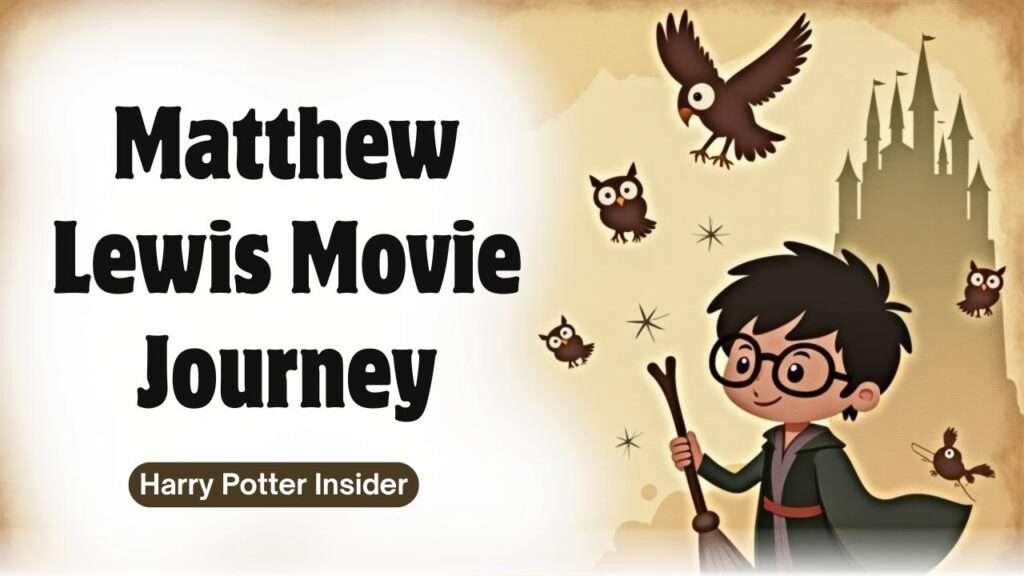 Matthew Lewis Movie Journey
