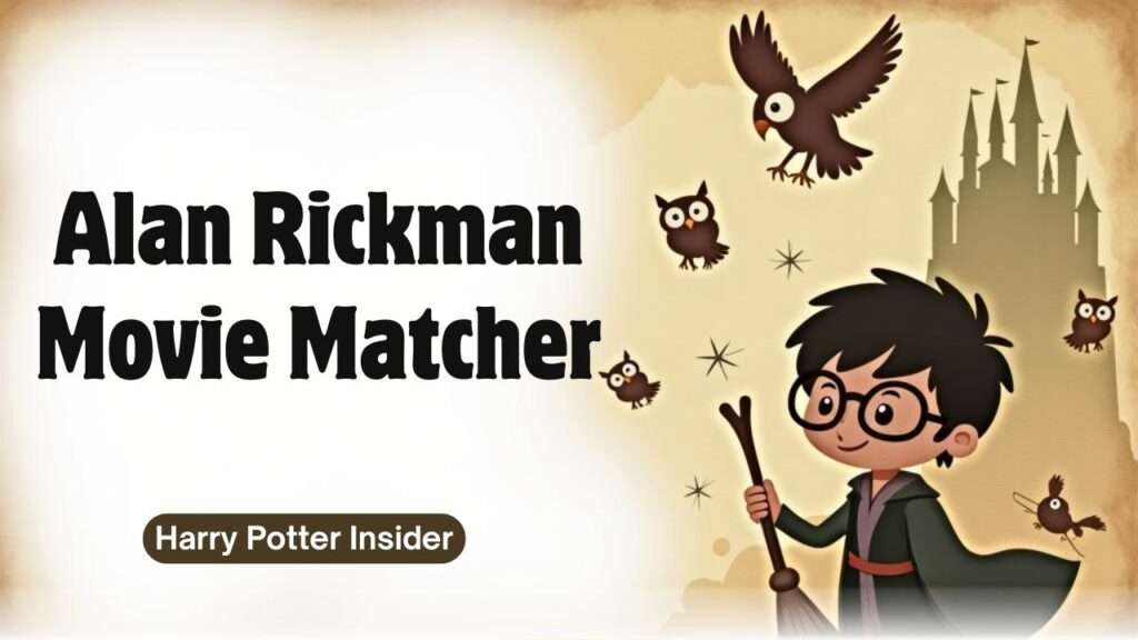 Alan Rickman Movie Matcher
