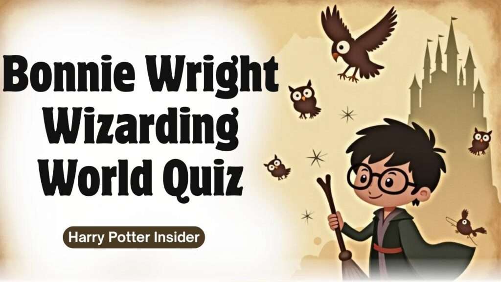 Bonnie Wright Wizarding World Quiz