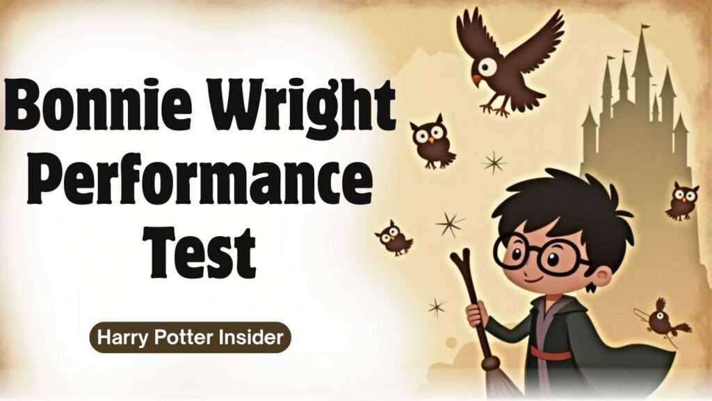 Bonnie Wright Performance Test