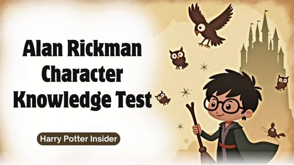 Alan Rickman Character Knowledge Test