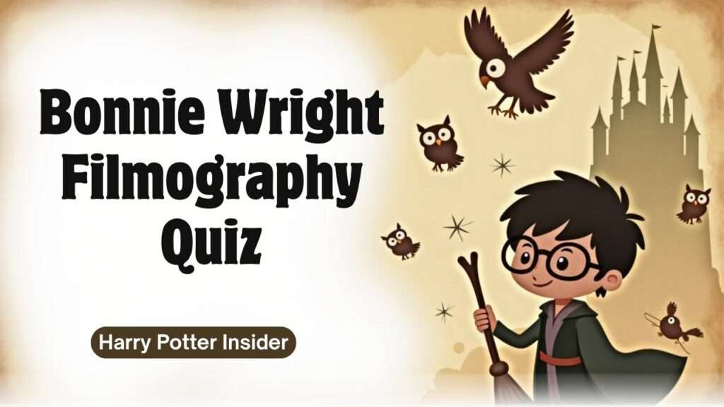 Bonnie Wright Filmography Quiz